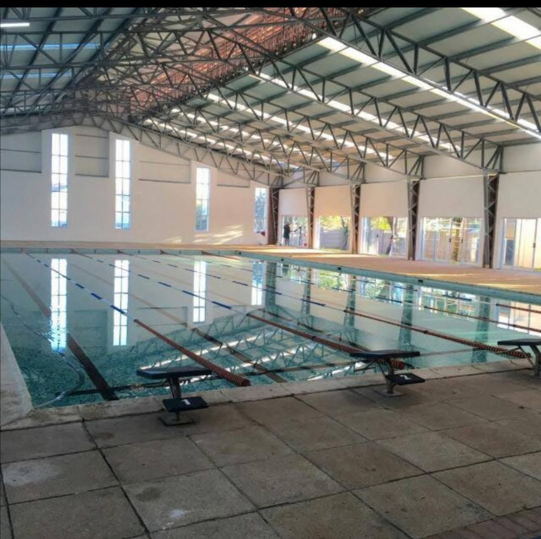 The indoor heated training pool used by Coastal Aquatics